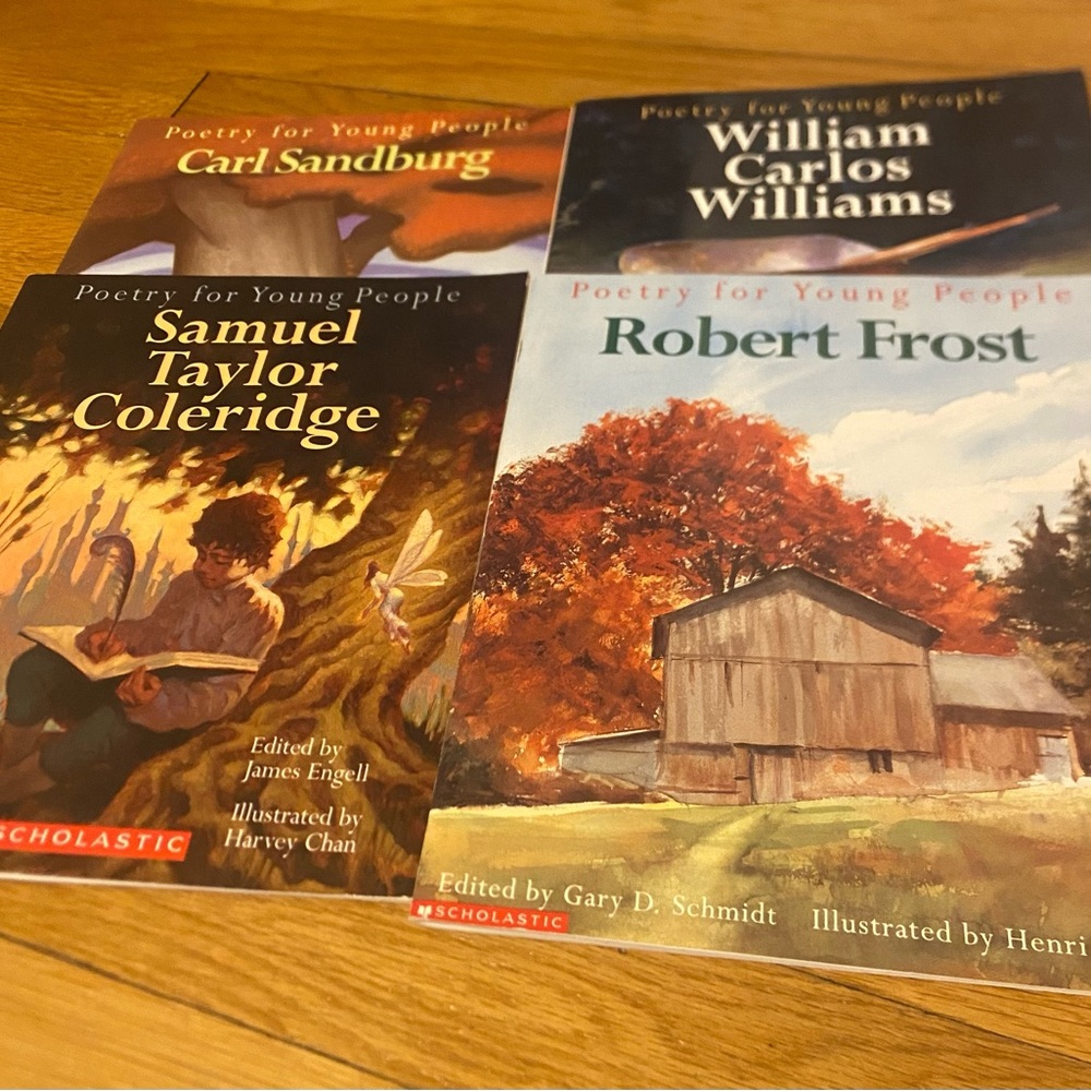Scholastic Poetry for Young People Books - 4
NWOT
More kids books in my closet